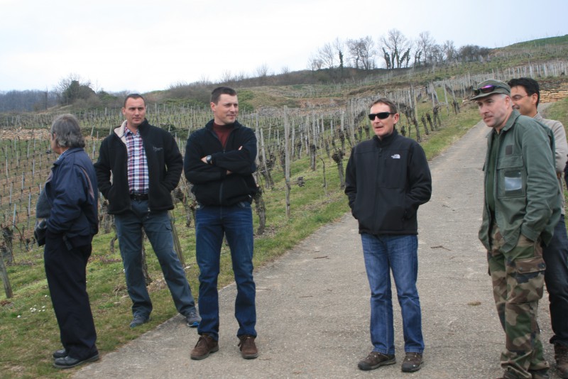 Vignerons du groupe repere