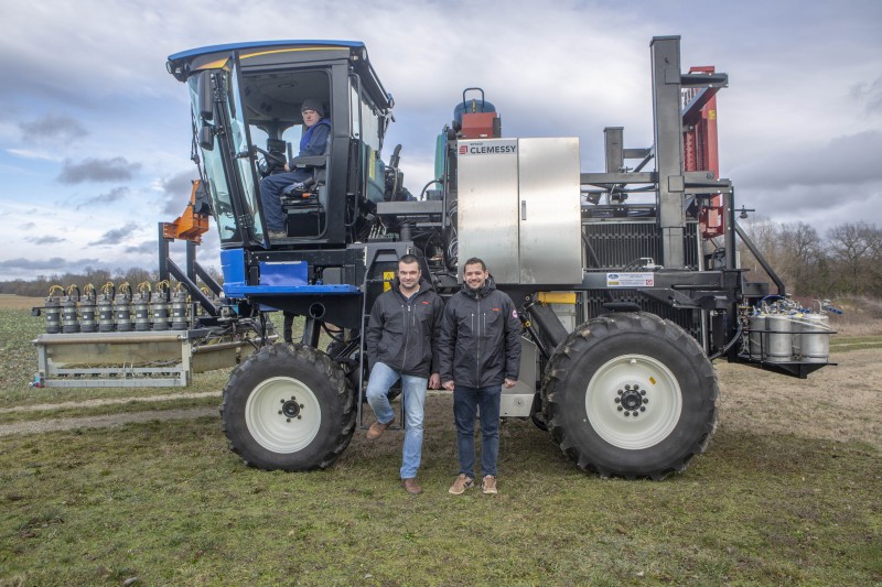 Une machine à pulvériser unique en genre | PHR - Paysan Haut-Rhin