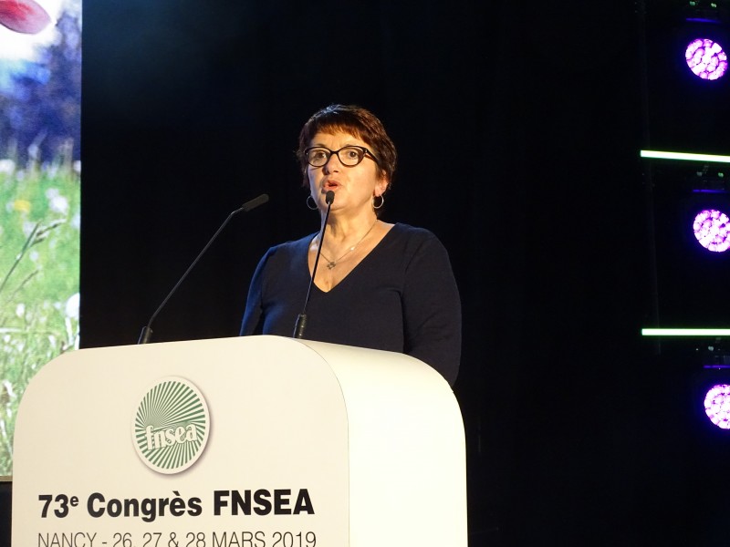 CONGRES 2019 FNSEA, Christiane Lambert